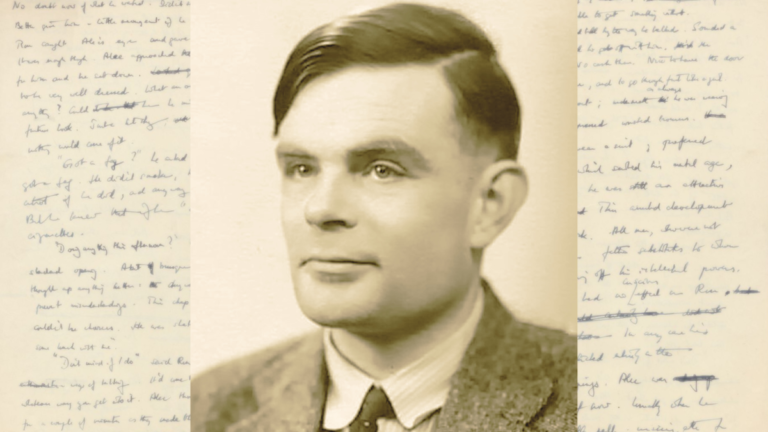 Long-lost love story by Alan Turing rediscovered in archive