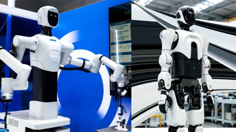 China debuts factory robots with hot-swap batteries for nonstop work
