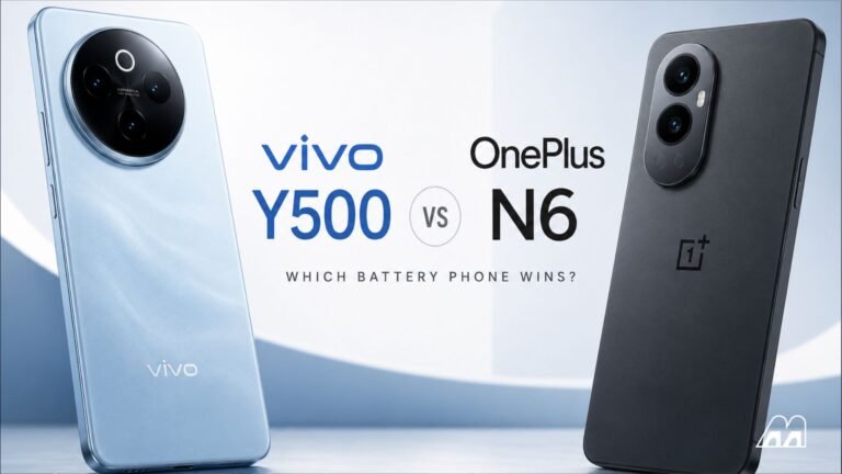 Vivo Y500 vs OnePlus N6 Comparison: Which Battery Phone Wins?