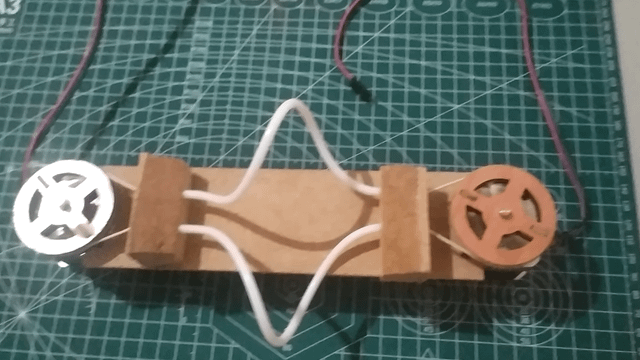 Testing a Bowden cable drive for a future project