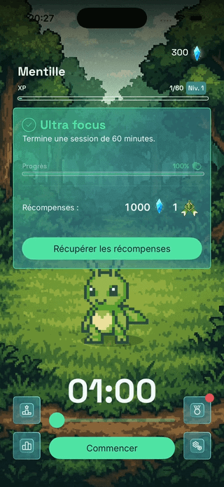 I added one of my favorite gaming mechanics to my productivity app.