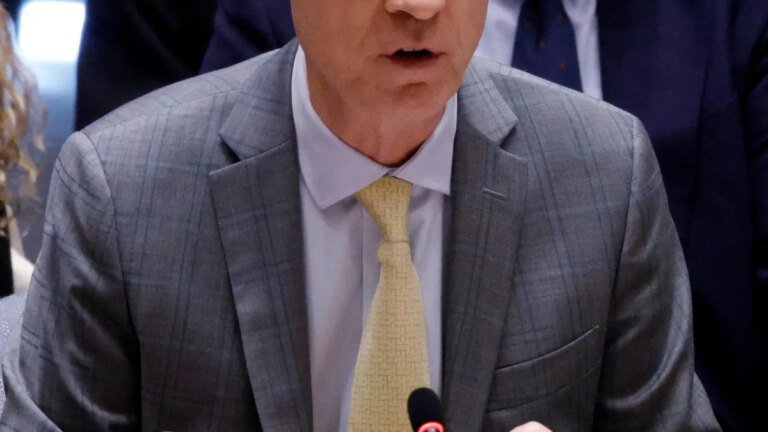 US diplomats walk out as France addresses UN Security Council | Conflict News