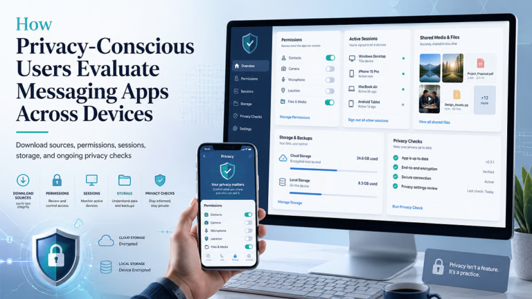 How Privacy-Conscious Users Evaluate Messaging Apps Across Devices