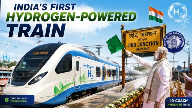 PM Narendra Modi to inaugurate India’s first hydrogen-powered train in Haryana