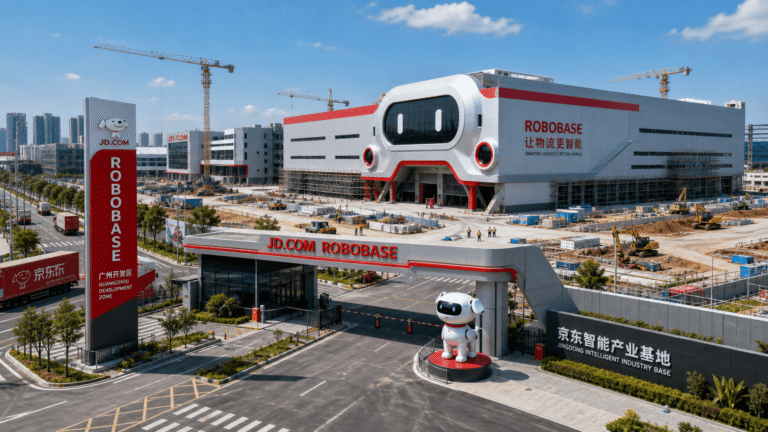 JD.com Enters Embodied AI: First RoboBase Robot Facility Breaks Ground in Guangzhou – Pandaily