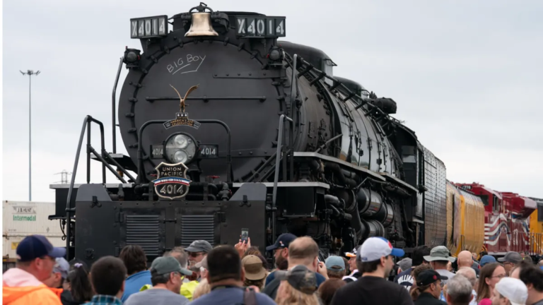 How to track ‘Big Boy,’ the world’s biggest steam locomotive
