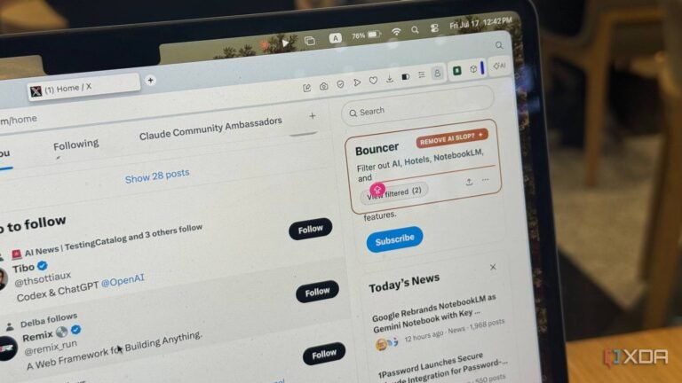 This open-source extension lets you rewrite your X algorithm using a local LLM, and it healed my timeline