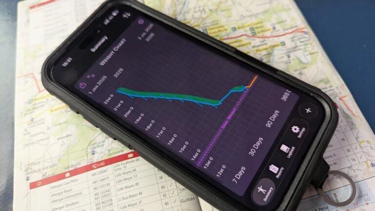 I lost over 100 pounds for an 80-mile hike with a friend – here’s the tech that kept me on track