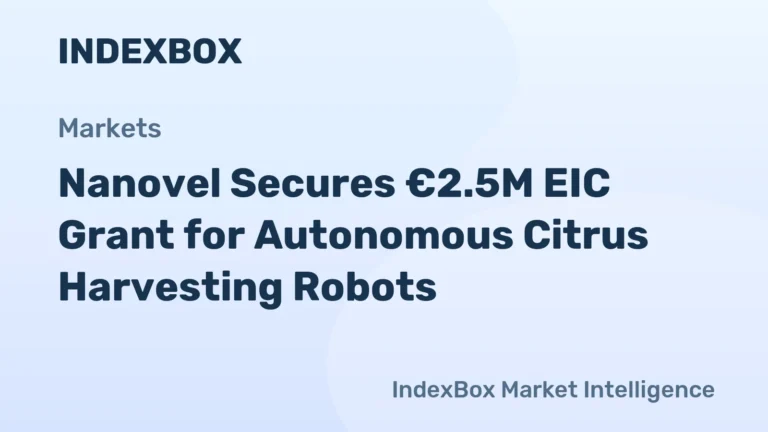 Nanovel Raises €2.5M EIC Grant for AI-Powered Citrus Harvesting Robots | 2026 – News and Statistics
