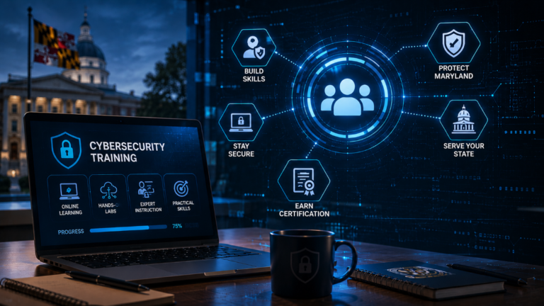 BCR Cyber Opens Applications for August COMET Cybersecurity Training Cohort for Maryland Government Employees