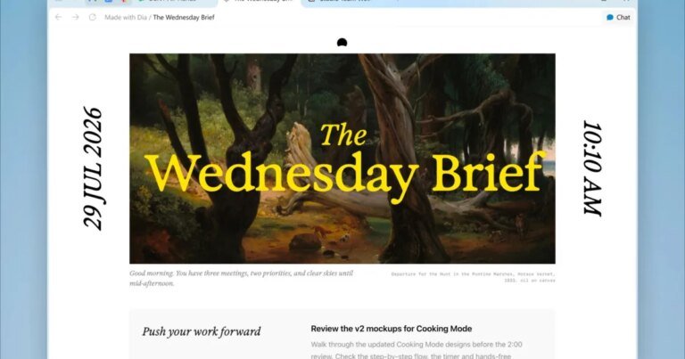 After a long wait, Dia browser is finally coming to Windows