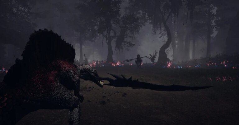 Dinoblade, out now, is equal parts janky, genuinely sick and silly as hell