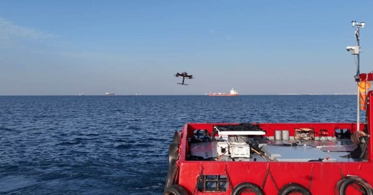 This system aims to fix drone landings in rough seas