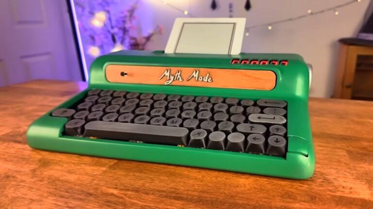 You, too, can build this e-ink typewriter that runs off a Raspberry Pi Zero