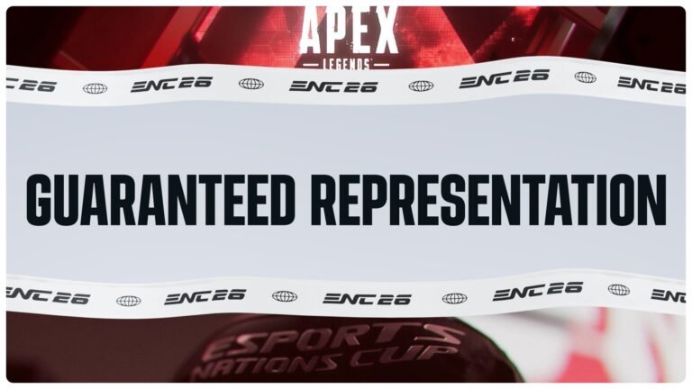 Esports Nations Cup 2026: 20 countries have been granted “guaranteed representation” for the Apex Legends tournament