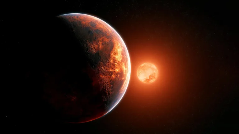 This alien planet never has sunrise or sunset. It may support life
