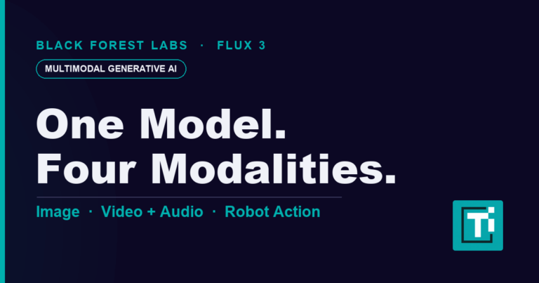 Black Forest Labs’ FLUX 3 Folds Robotics Into One AI Model