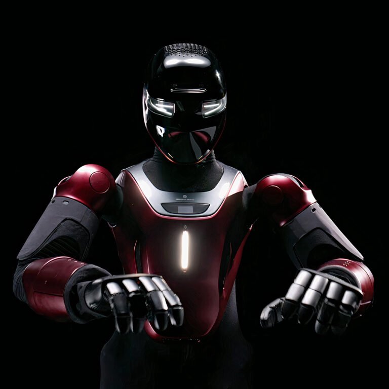Gene.01 Humanoid Robot was Built in Six Months to Sense and Share the Workspace