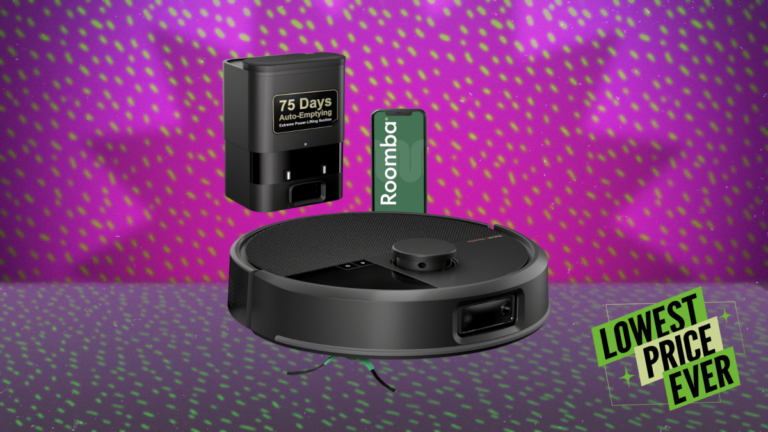The Roomba Max 705 Robot Vacuum Is 45% Off Right Now