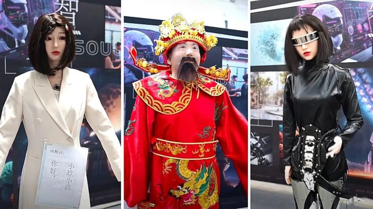 Humanoid robots take centre stage at China’s AI Robot Exhibition in Guangdong