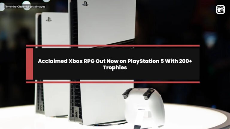 Acclaimed Xbox RPG Out Now on PlayStation 5 With 200+ Trophies