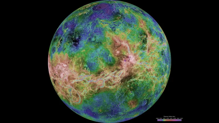 Venus may be tearing itself apart from within