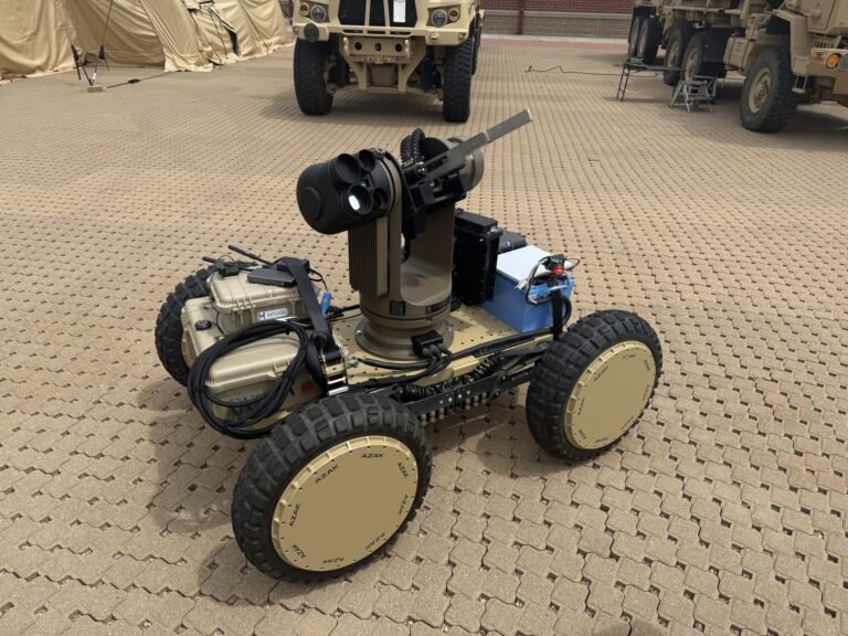 Two days, one drone killer: How defense companies built a wheeled counter-UAS robot at the Army’s Operation Jailbreak