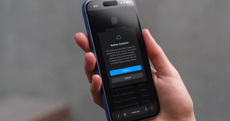 How to restore deleted or missing contacts on your iPhone