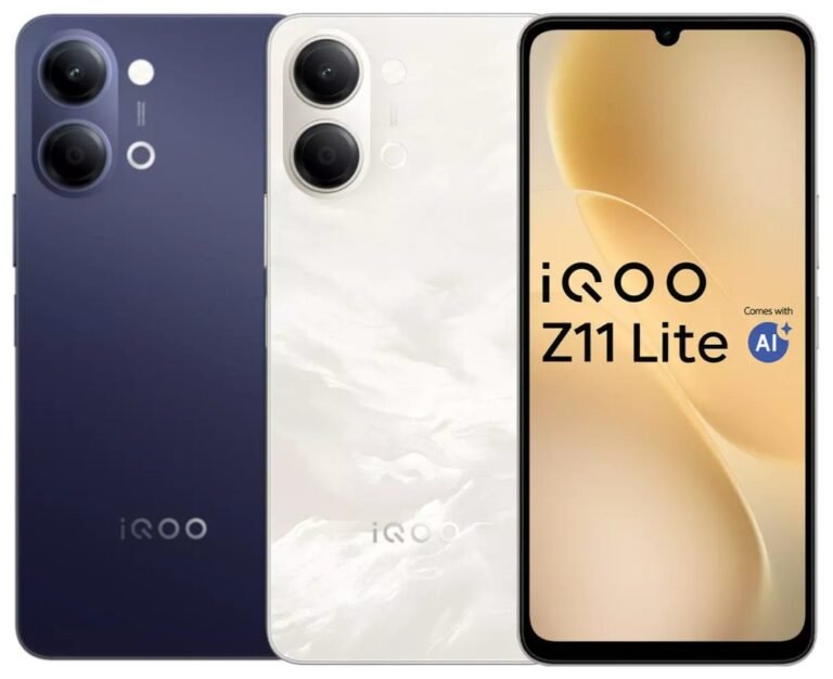 iQOO Z11 Lite with 6.74″ 120Hz display, 6500mAh battery launched in India