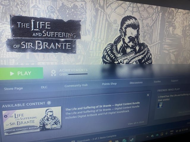 This game is free right now (The Life and Suffering of Sir Brante)