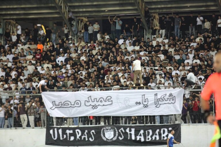 Palestine football fans honour Egyptian coach Hossam Hassan | World Cup