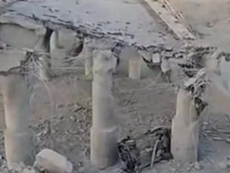Damage visible at Iran bridges and water plant after US attacks | Newsfeed