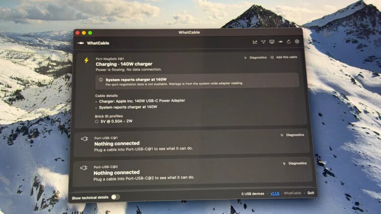 I tested my USB-C cables with this free Mac app – some weren’t what they claimed