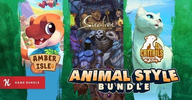 [Humble] Animal Style Bundle (Pay $5 for Chillquarium, A Building Full of Cats 2, A Castle Full of Cats, Crab God, and $12 for Siralim Ultimate, Amber Isle, Cattails: Wildwood Story, BROK the InvestiGator)
