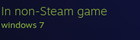 you can name non steam games anything