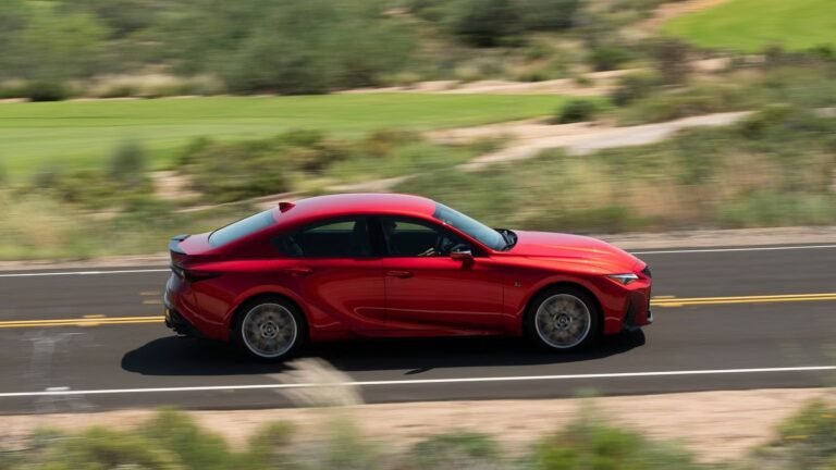 The V-8 sports sedan that blends Lexus reliability with real pace
