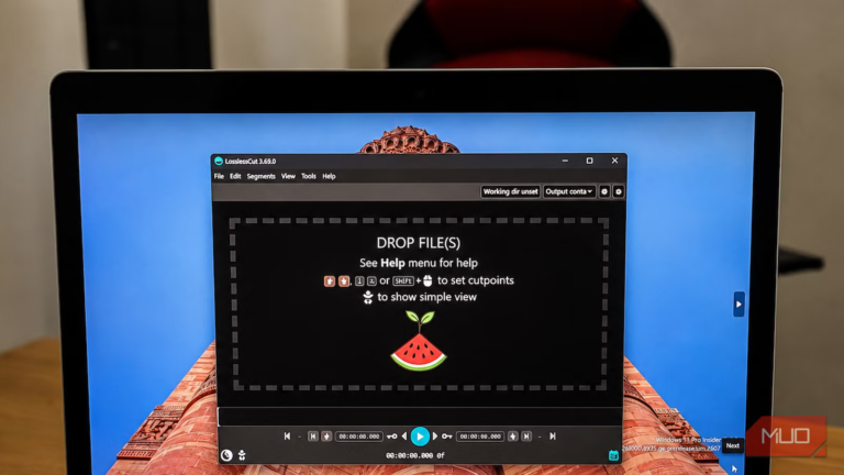 This is the video editor I use when I don’t actually want to edit