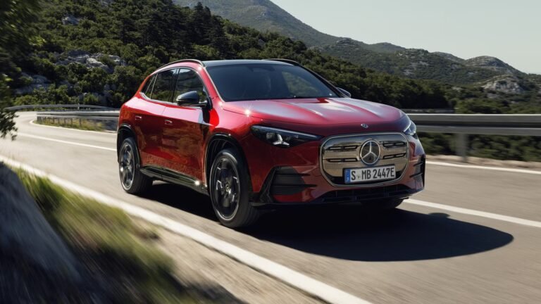 Mercedes’ first electric GLA is here with a 408-mile range