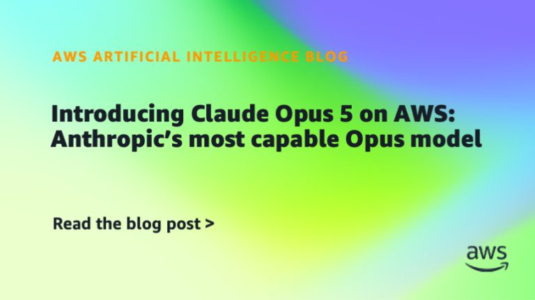 Introducing Claude Opus 5 on AWS: Anthropic’s most capable Opus model