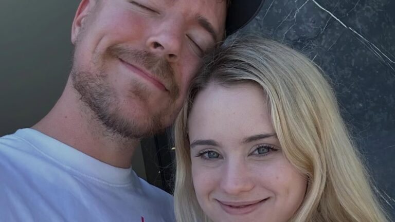 MrBeast teases wedding with girlfriend Thea Booysen after breaking upload schedule