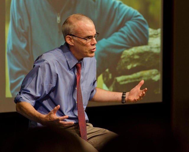 Bill McKibben: “We live on a planet where the cheapest way to make power is to point a sheet of glass at the sun.”