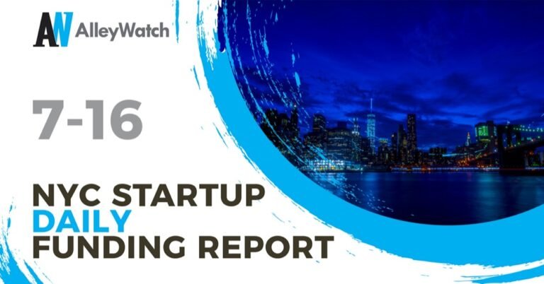 The AlleyWatch Startup Daily Funding Report: 7/16/2026 – AlleyWatch