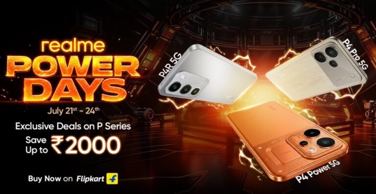 realme Power Days sale: Deals on realme P4 Power 5G, P4 Pro 5G and P4R 5G