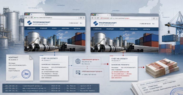 Nine-Year Fraud Campaign Clones Russian Company Sites to Steal Advance Payments