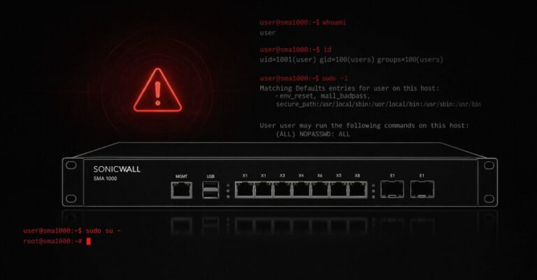 SonicWall SMA Zero-Days Exploited Before Disclosure to Gain Root Access