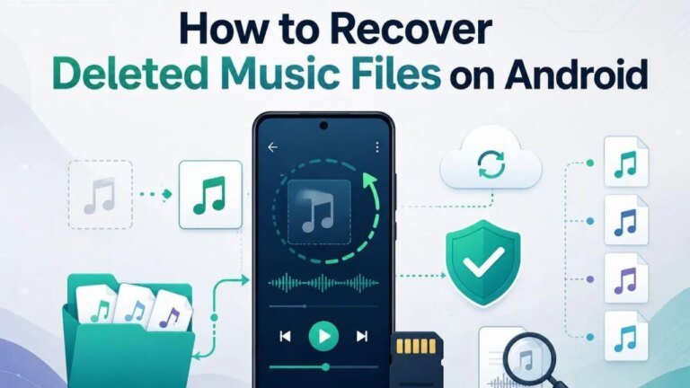 How to Recover Deleted Music Files on Android: Complete Guide