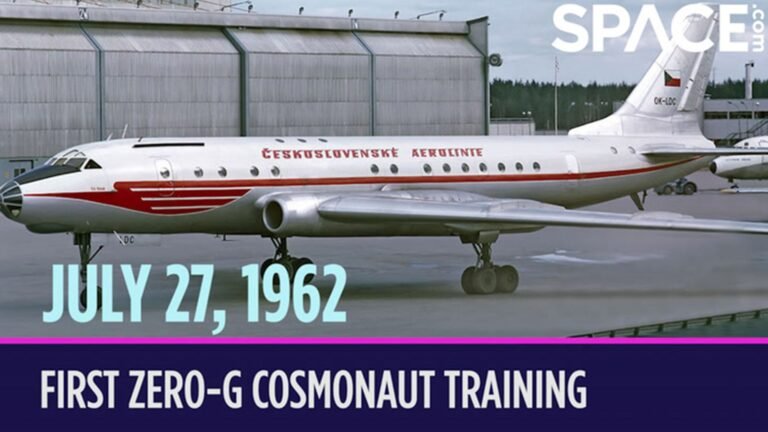 On this day in space! July 27, 1962: The 1st zero-g cosmonaut training flight took off on a Soviet jetliner