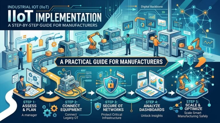 Industrial IoT Implementation: A Guide for Manufacturers