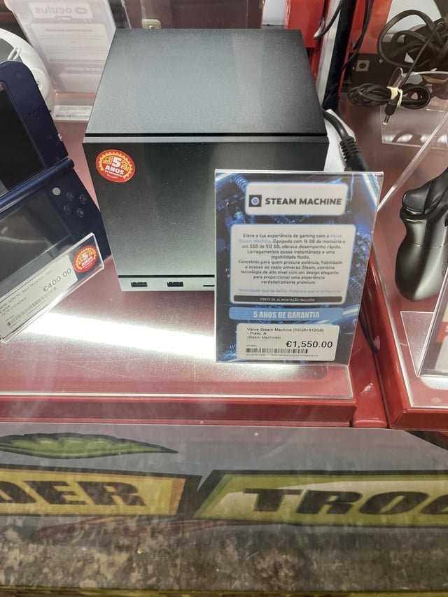 Cex charging scalper price for steam machine